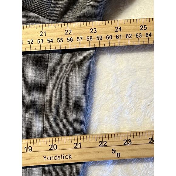 New WOT Ralph Lauren RRL 44L Gray and Ice Blue Glen Plaid Blazer Suit Jacket - Picture 13 of 16
